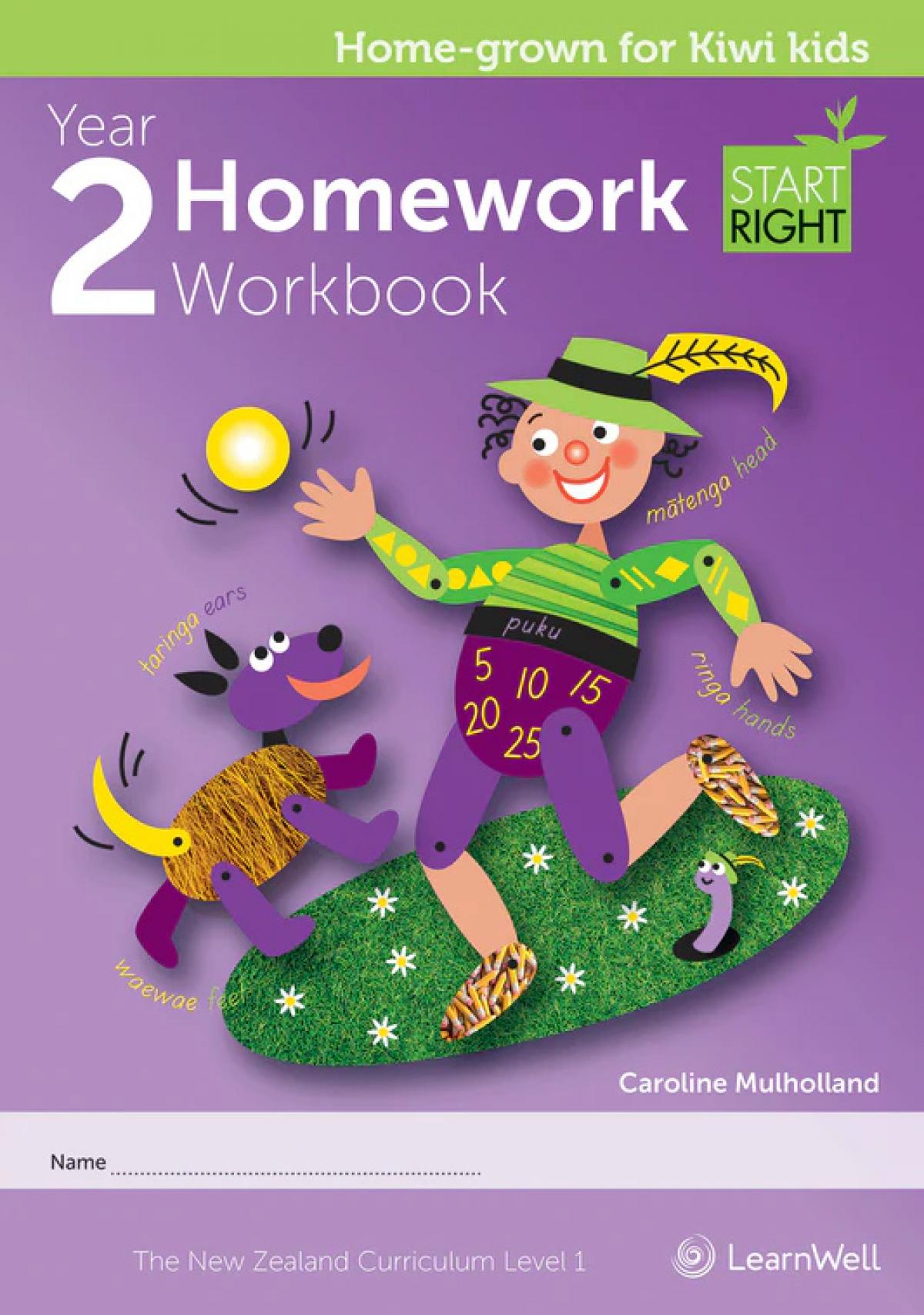 Year Two Homework Math Year 2 Homework Start Right Workbook | Read Pacific | Reading Books ...